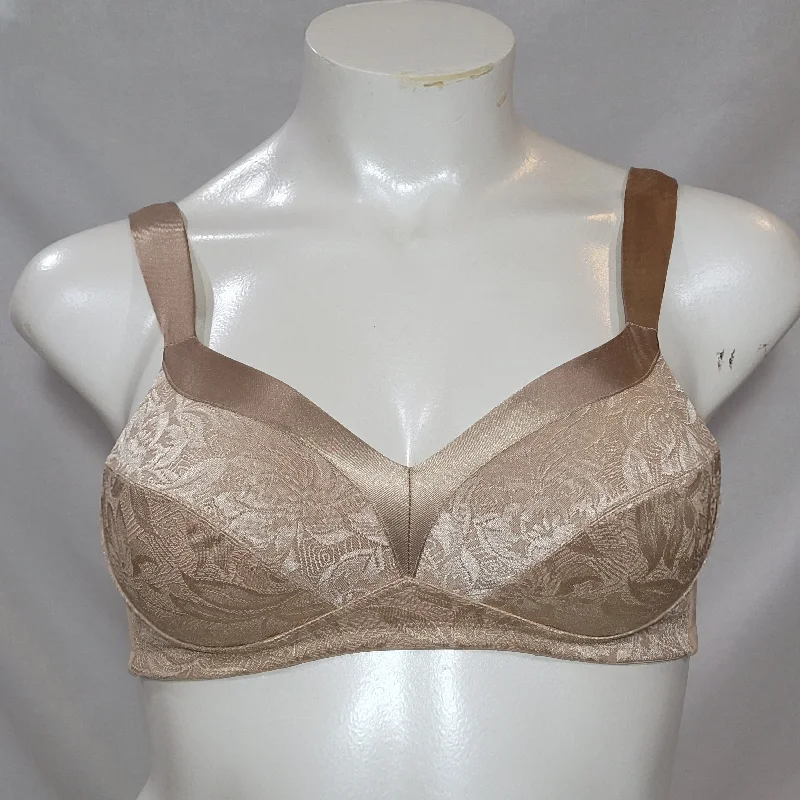 Playtex 18 Hour 4641 Gel Comfort Strap Wire Free Bra 36B Nude NEW WITHOUT TAGS