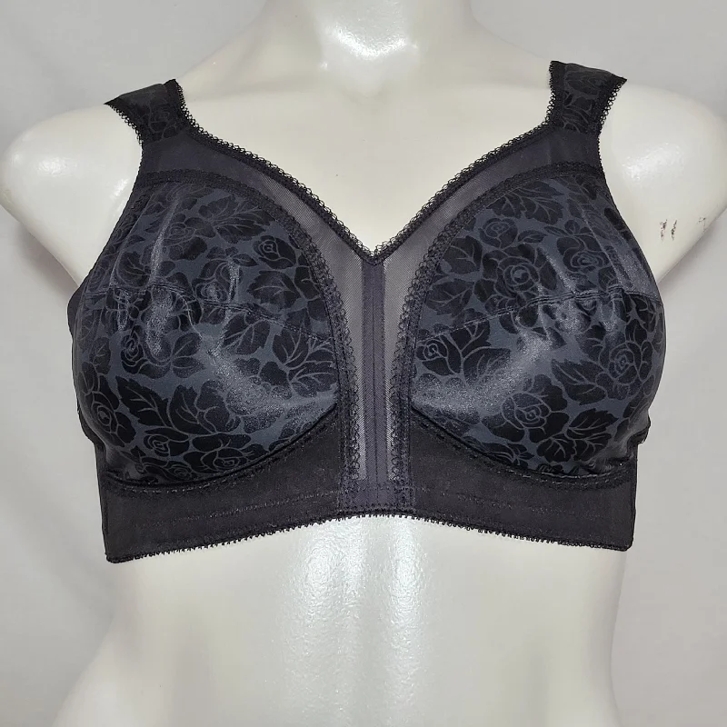 Playtex 4693 18 Hour Original Comfort Strap Bra 36C Black NEW WITHOUT TAGS