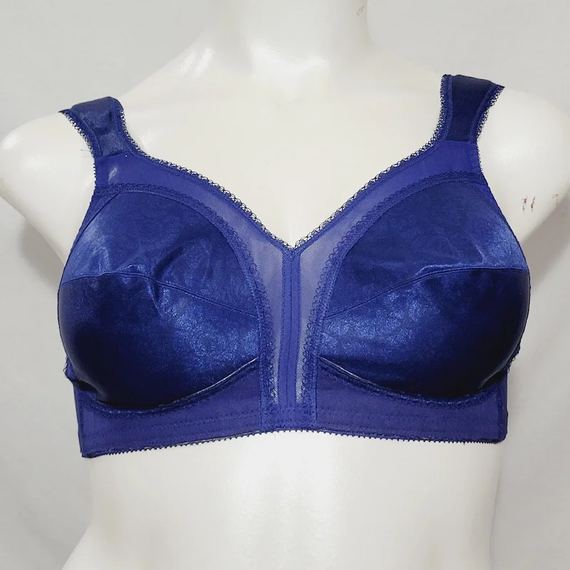 Playtex 4693 18 Hour Original Comfort Strap Bra 38C Blue NWOT