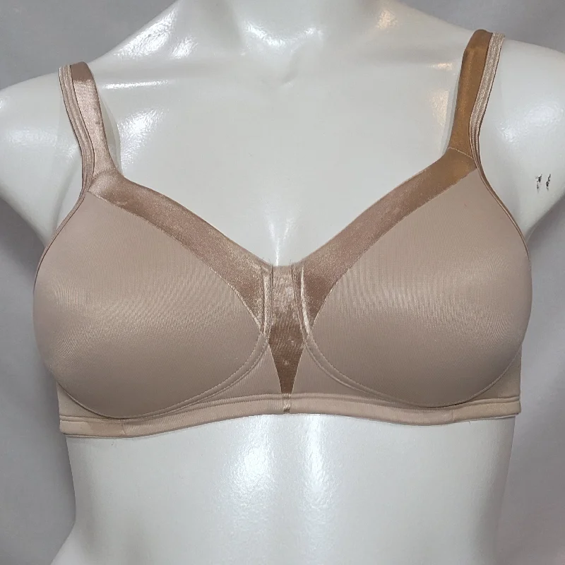 Playtex 4803 18 Hour Sensationally Sleek Wire Free Bra 36B Nude NWOT