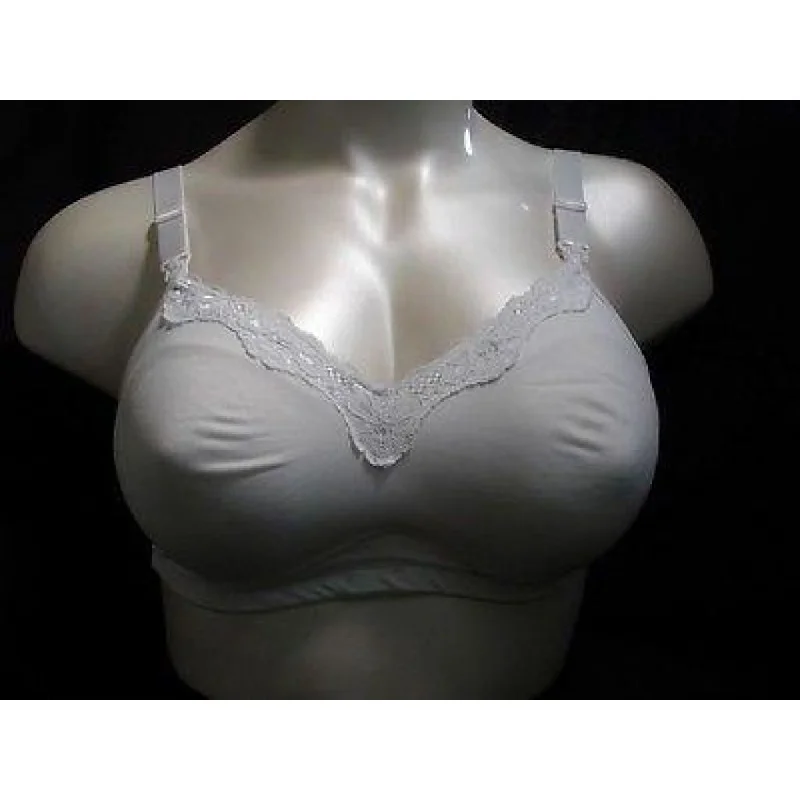 Top Secret D218 95% Cotton Sling Maternity Nursing Wire Free Bra 40D White