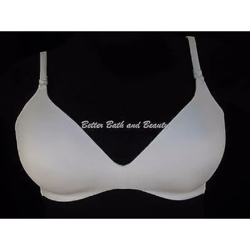 Two Hearts Maternity Nursing Molded Wire Free Bra 40E White NWOT
