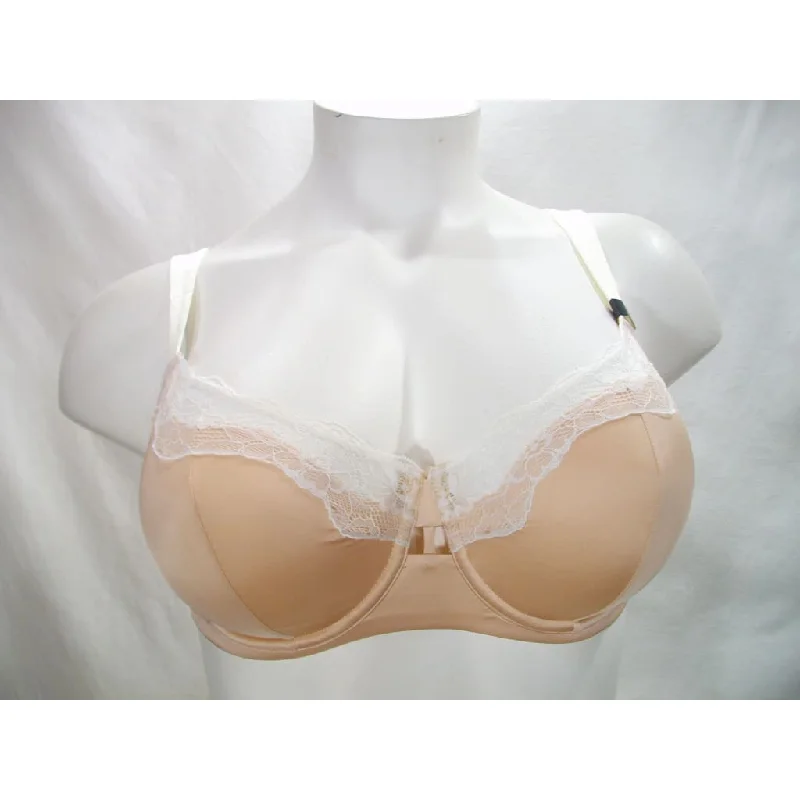 Unveiled by Felina 110059 Entre-Doux Unlined UW Bra 36D Sugar Baby White