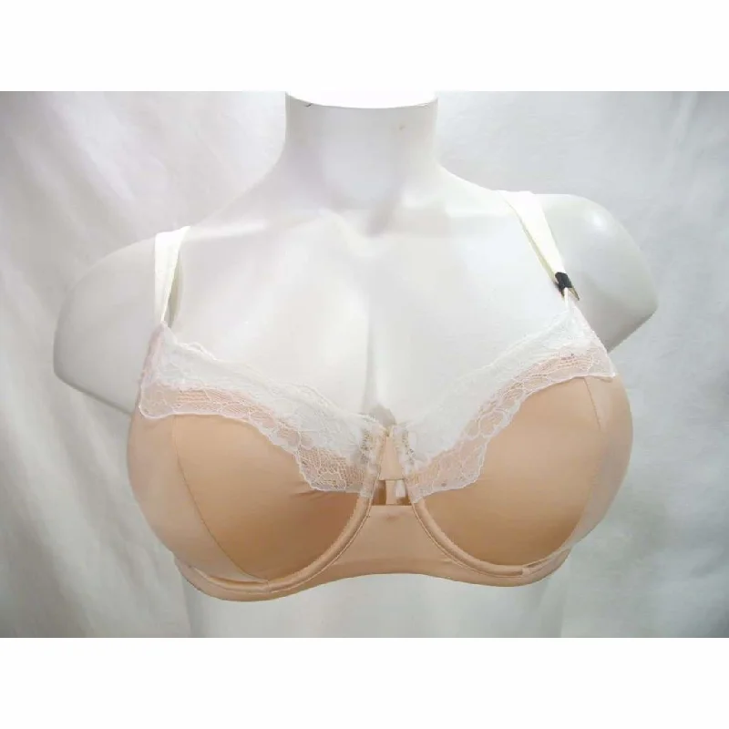 Unveiled by Felina 110059 Entre-Doux Unlined UW Bra 36DD Sugar Baby White