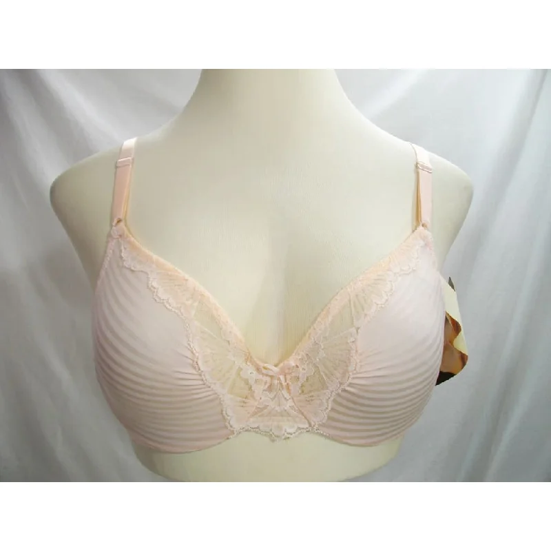 Vanity Fair 75-170 75170 Bright Lines Semi Sheer Underwire Bra 36B Sea Pearl Pink
