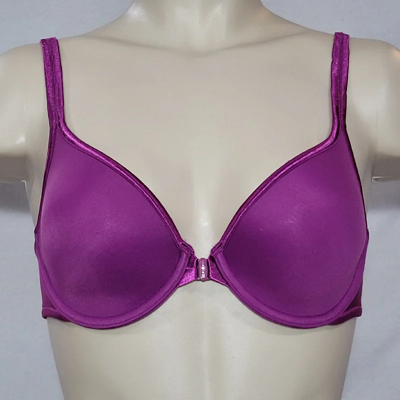 Vanity Fair 75294 Modern Coverage Back Smoothing Front Close UW Bra 34B Pink