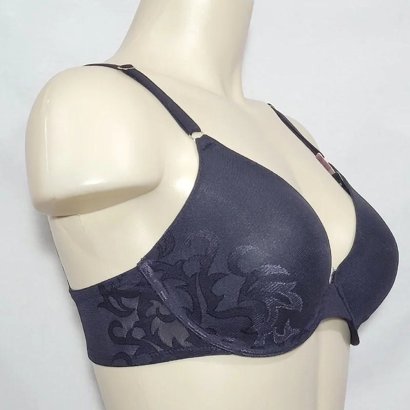 Vanity Fair 75302 Beautiful Embrace Average Coverage Underwire Bra 34C Black NWT