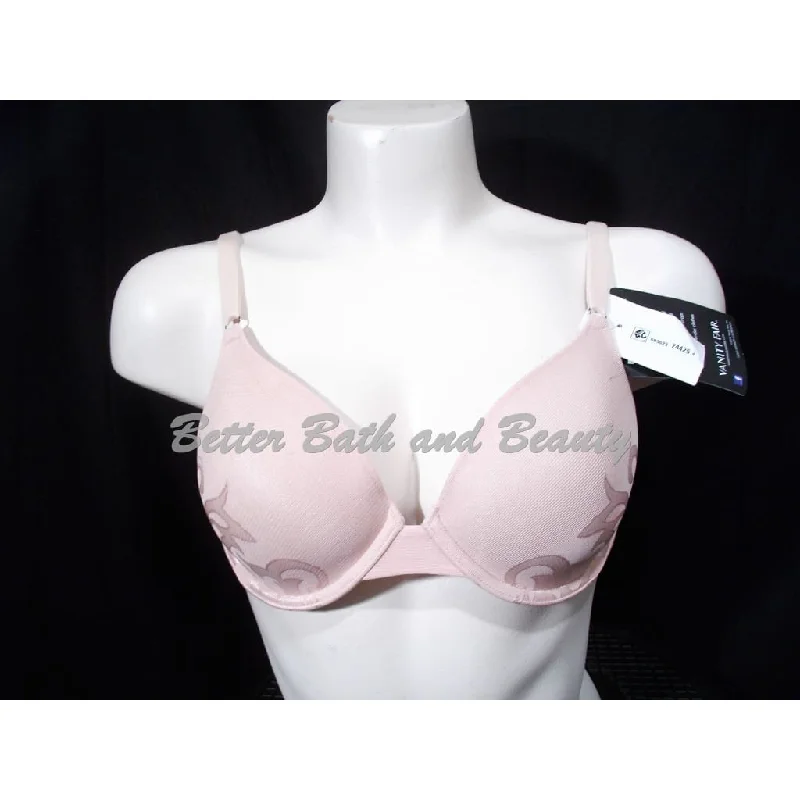 Vanity Fair 75302 Beautiful Embrace Average Coverage Underwire Bra 34D Nude NWT