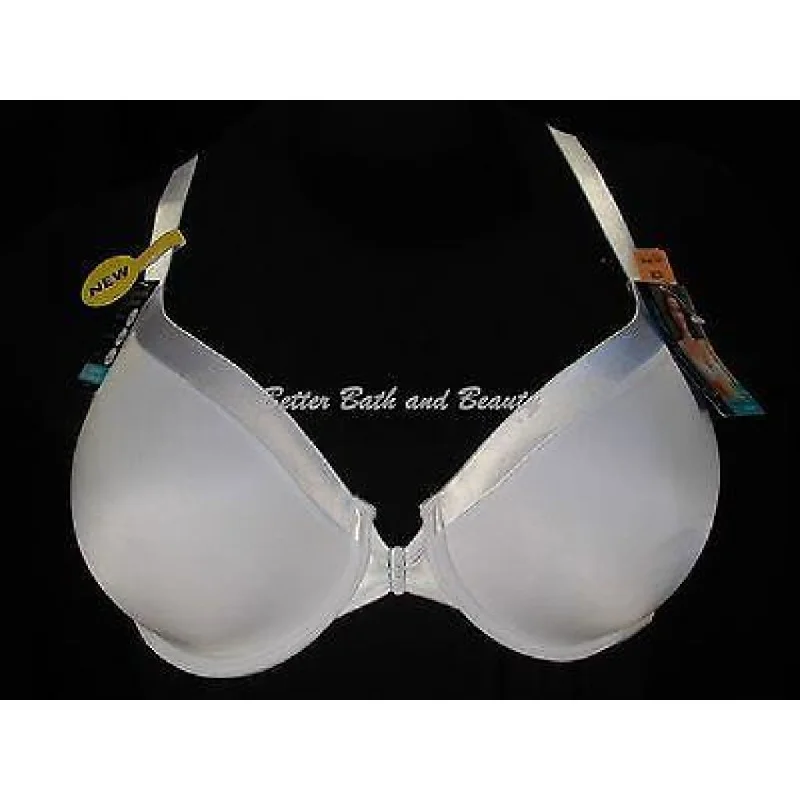 Vanity Fair 75339 Illumination Front Close Full Coverage Underwire Bra 40D White NWT