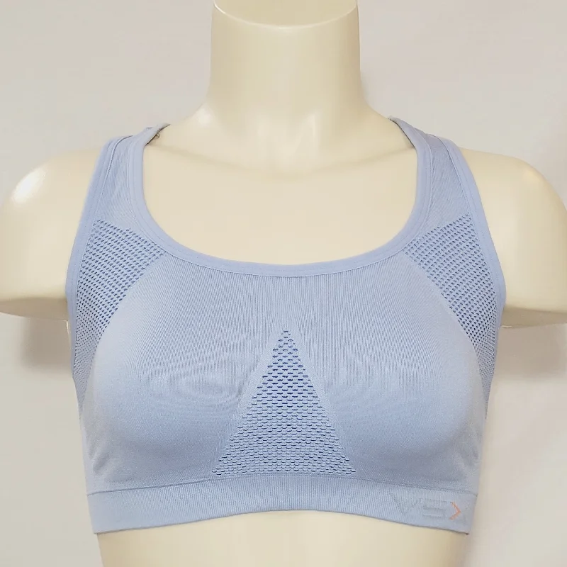 Victorias Secret VSX Wire Free Sports Bra Size MEDIUM Blue
