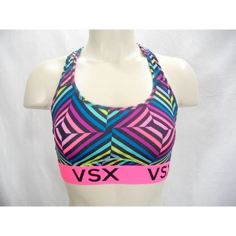 Victoria's Secret VSX Wire Free Sports Bra Size XS X-SMALL Multicolor