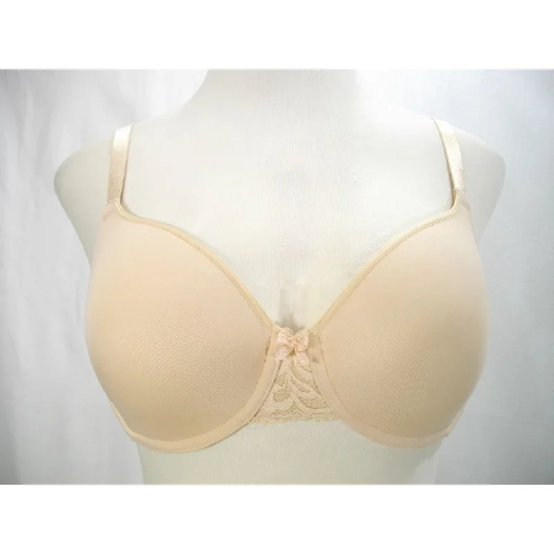 Wacoal 853166 All Dressed Up Contour Lace Trimmed Underwire Bra 38C Nude NWT