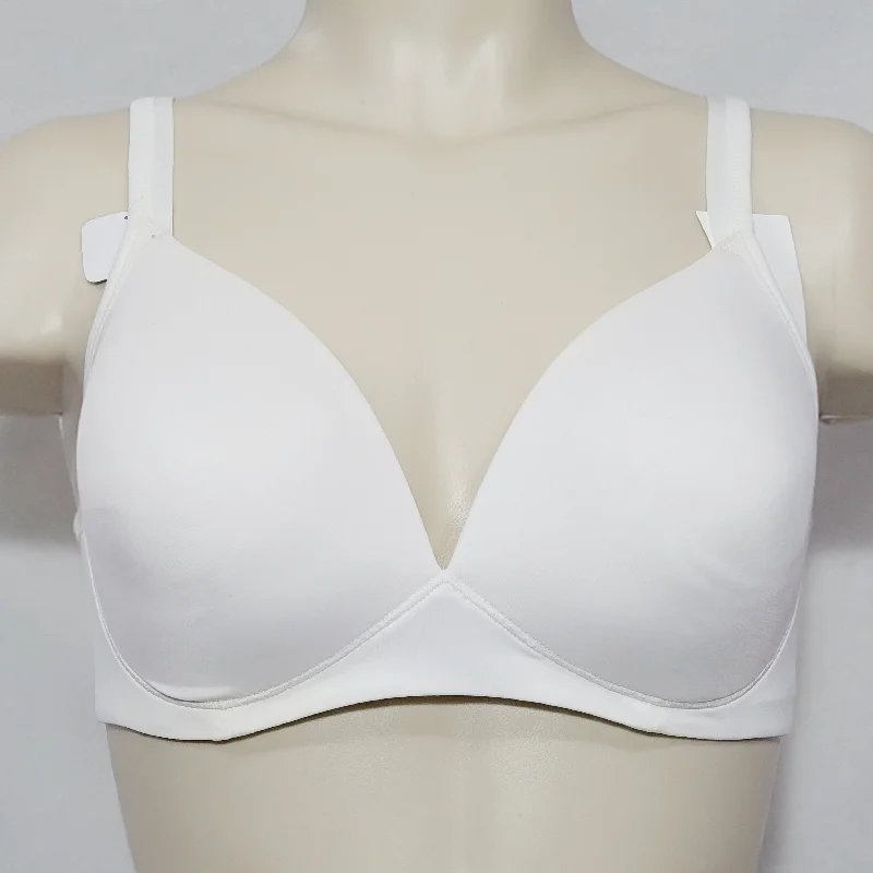 Warner's 1298 Elements Of Bliss Wire-Free Bra With Lift 38B White NWT