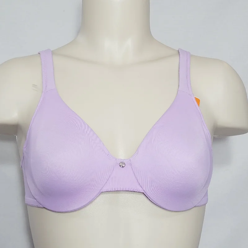 Warner's 1568 Suddenly Simple Side Support & Lift Underwire Bra SMALL Purple NWT