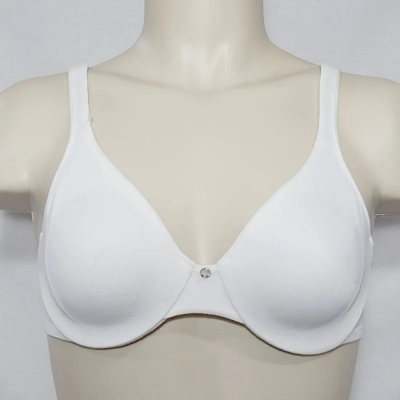 Warner's 1568 Suddenly Simple Side Support & Lift Underwire Bra SMALL White NWT