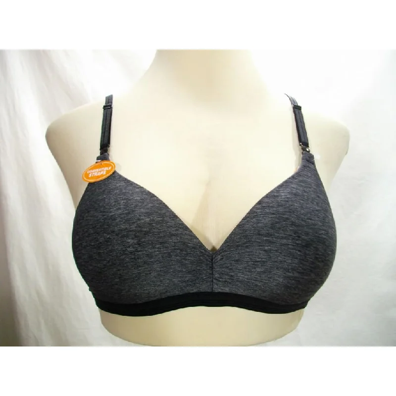 Warner's RM3281W Blissful Benefits Cooling Wirefree Bra 34C Dark Gray