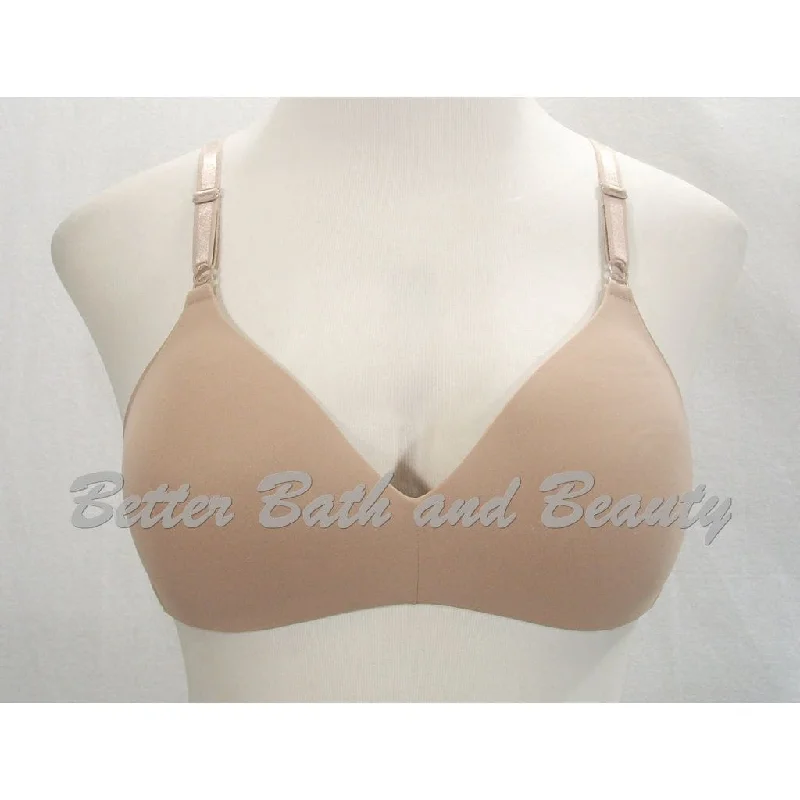 Warner's RM7561W Blissful Benefits Underarm Smoothing WireFree Bra 34C Nude NWT