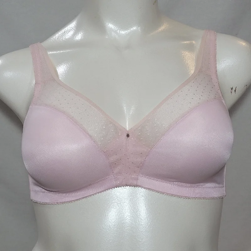 Warner's RQ1007A Firm Support Wire Free Bra 38D Pale Pink New withOUT Tags